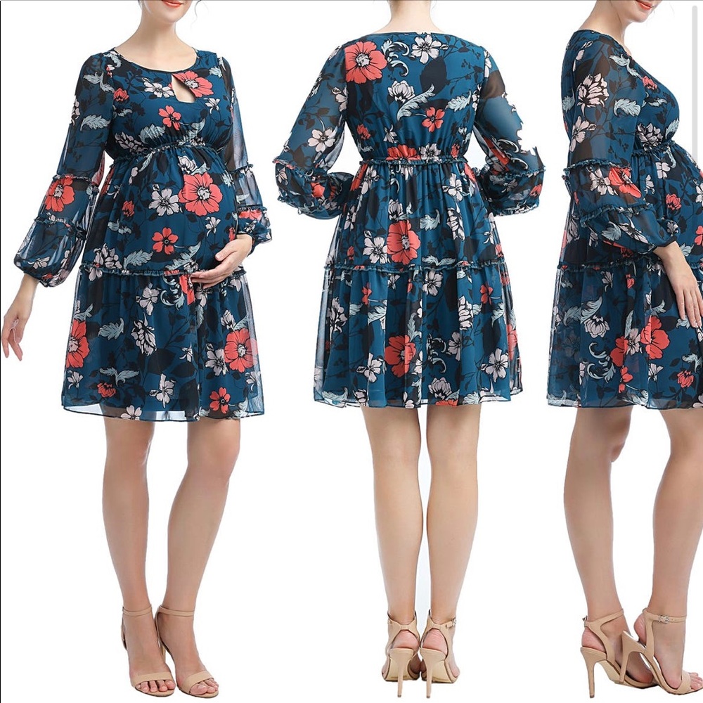 Kimi and Kai maternity dress long sleeve